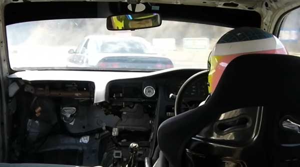 2016.3.2日光サーキット JZX90マークⅡ井桁 ドリフト追走車載